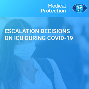 Escalation decisions on ICU during COVID-19